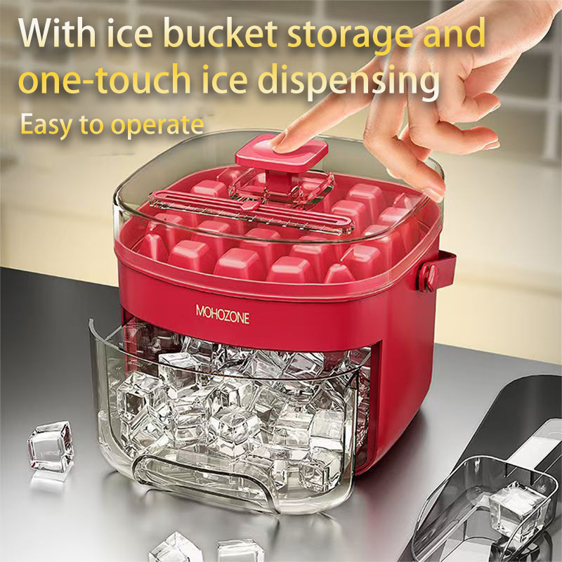 Bento Box Two Tier - Made of Pc Material, Sturdy and
