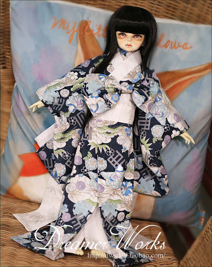 Japanese For Lifestyle - 1/4 1/3 Scale BJD Japanese Yukata
