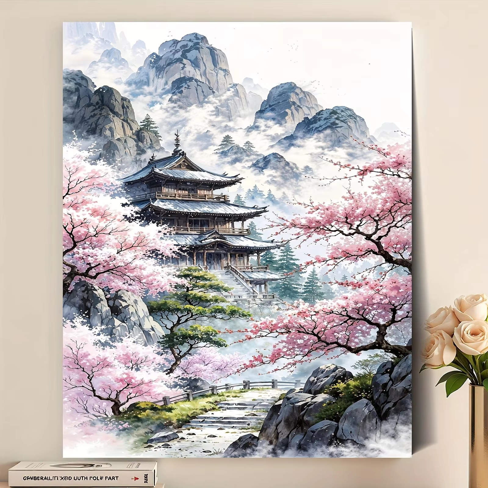 Japanese Lifestyle Game - Oil Painting By Numbers Japanese-style Ancient