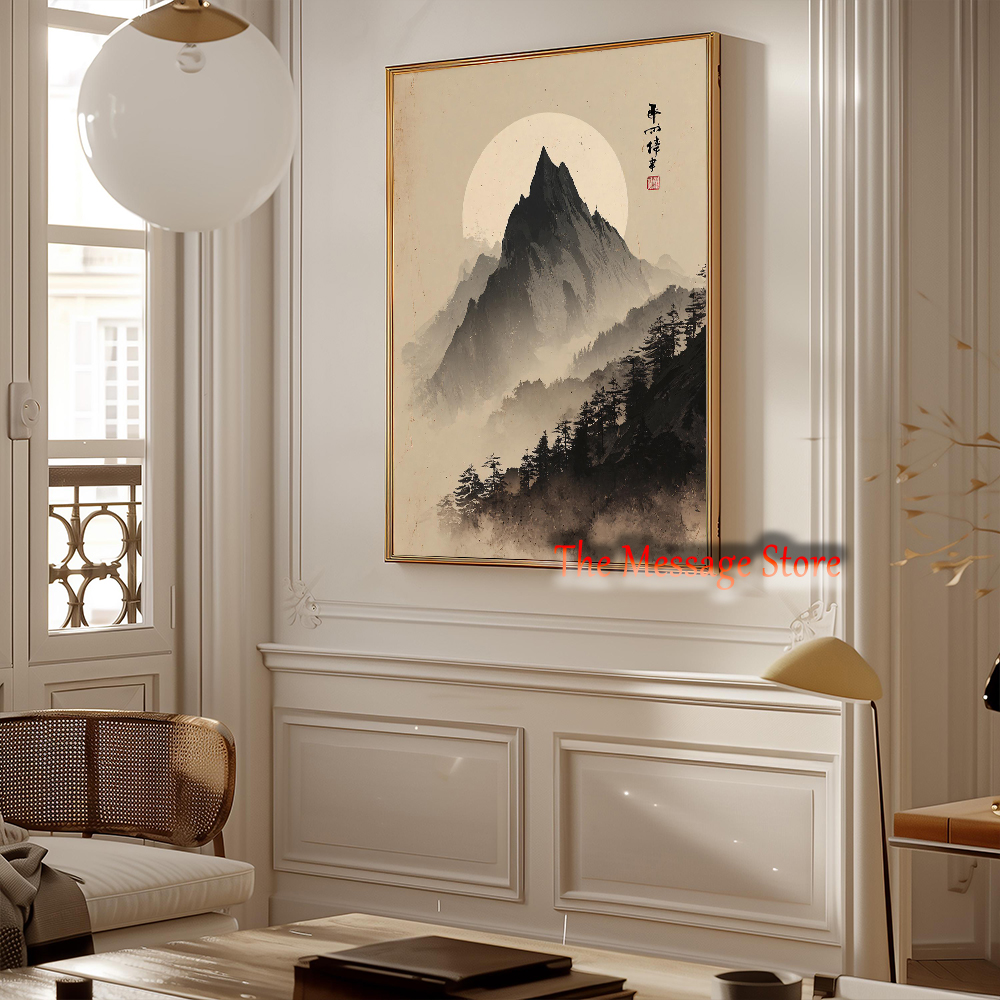Minimalist Japanese Landscape  – Japanese Lifestyle And Traditions recenzja i cena
