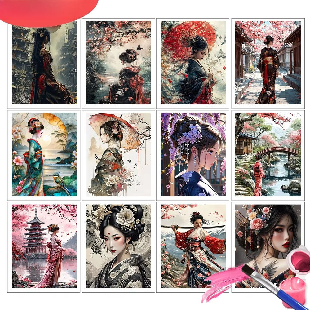 Paiting By Number Kits Woman P – Japanese Lifestyle Game recenzja i cena