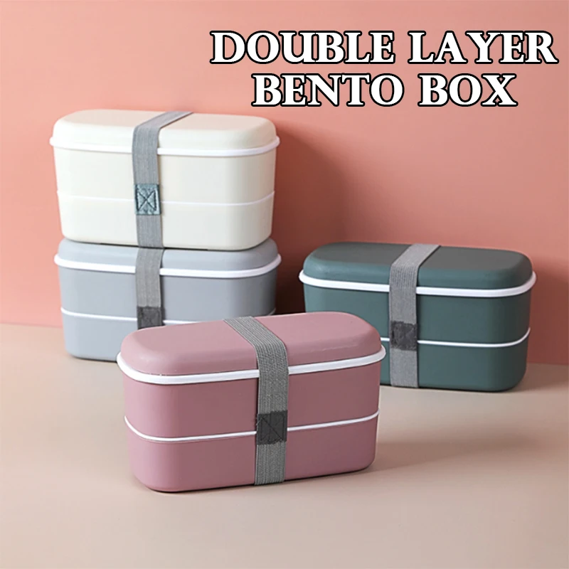 New Portable Leak-proof Food   – Bento Box Two Tier recenzja i cena
