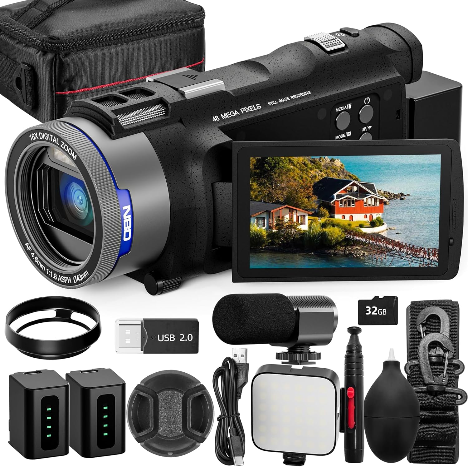 NBD 4K Camcorder Video Camera  – Japanese Lifestyle And Traditions recenzja i cena