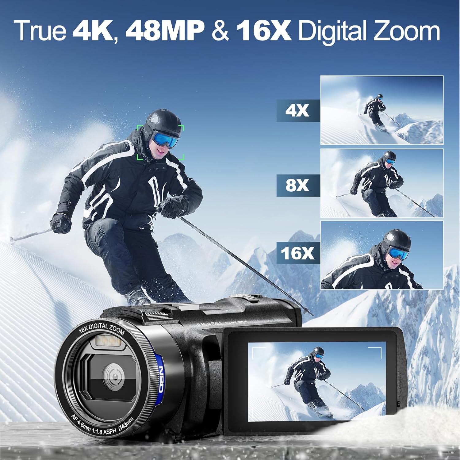 NBD 4K Camcorder Video Camera  – Japanese Lifestyle And Traditions recenzja i cena