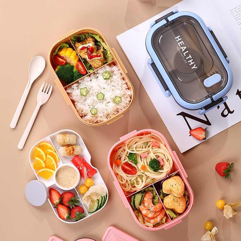 1200ML Double Layer Lunch Box  – Bento Box Two Tier recenzja i cena