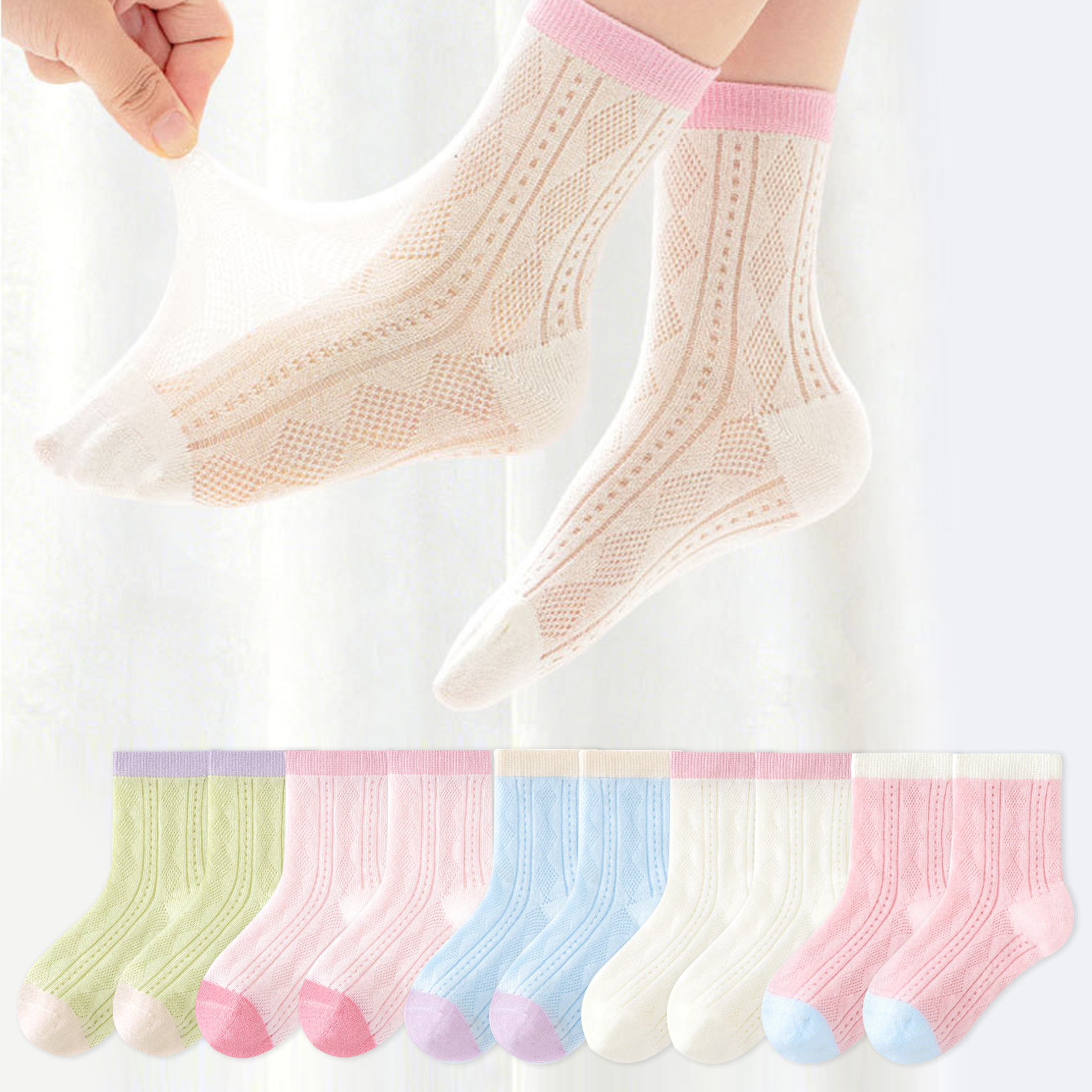 5 Pairs of Children's Socks, C – Japanese Daily Lifestyle recenzja i cena