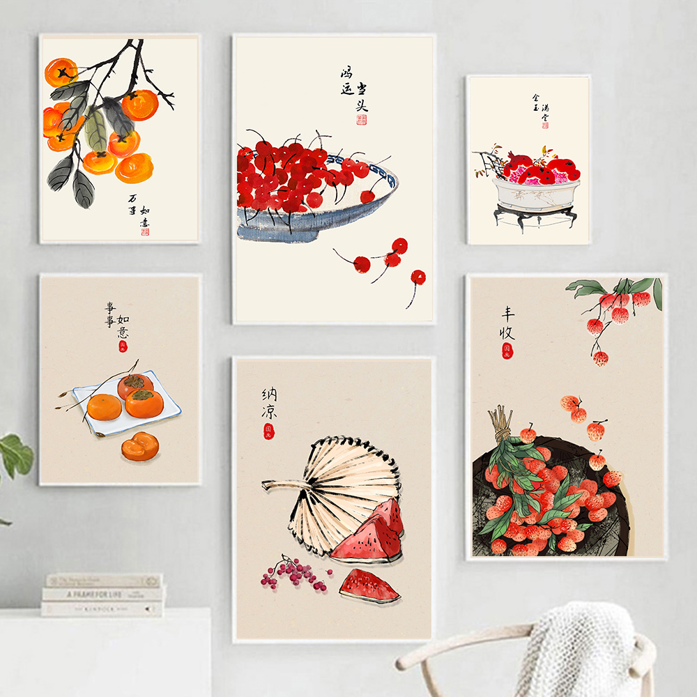 Japanese Style Fruits Poster Q – Japanese Lifestyle Quotes recenzja i cena