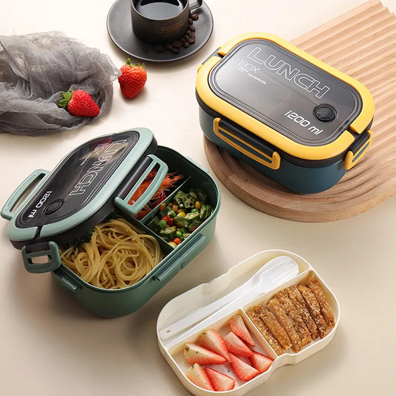 1pc Bento Box Lunch Box Double – Bento Box Two Tier recenzja i cena