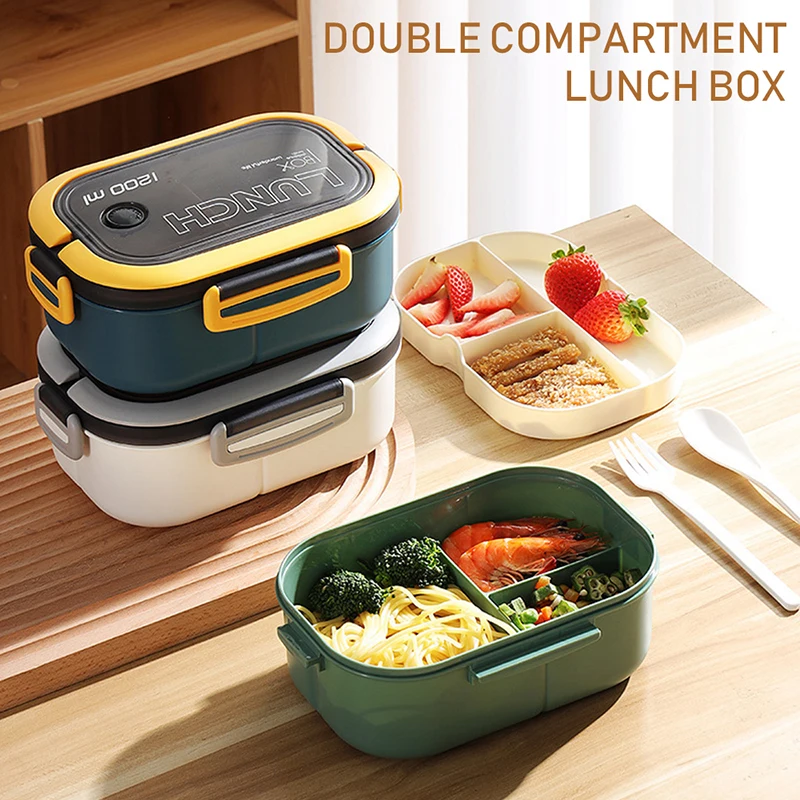 1pc Bento Box Lunch Box Double – Bento Box Two Tier recenzja i cena