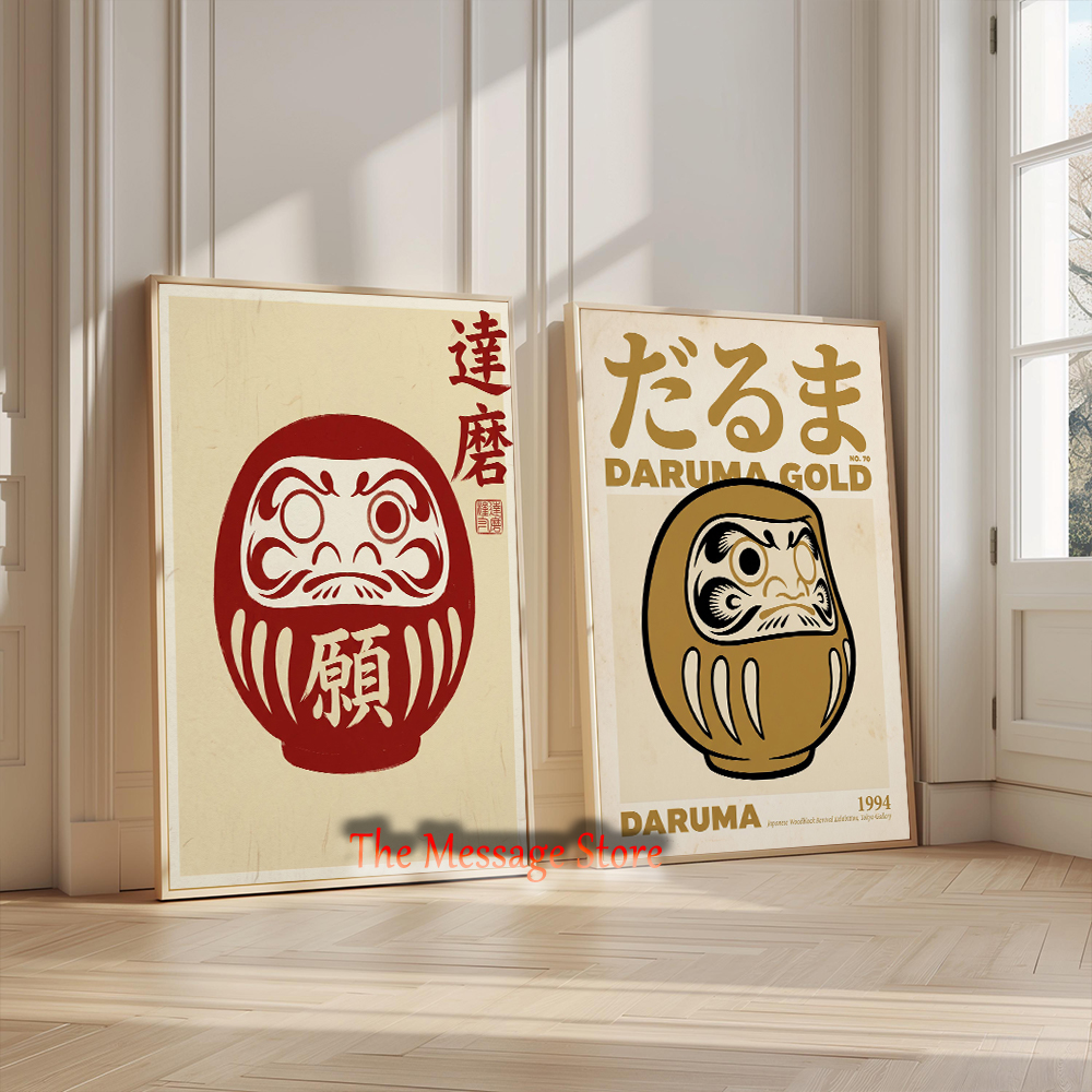 Japanese Daruma Doll Vintage S – Japanese Lifestyle And Traditions recenzja i cena