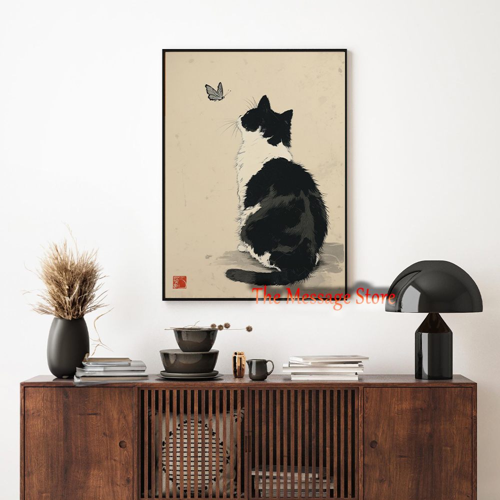 Black Cow Cat Japanese Minimal – Japanese Zen Lifestyle recenzja i cena
