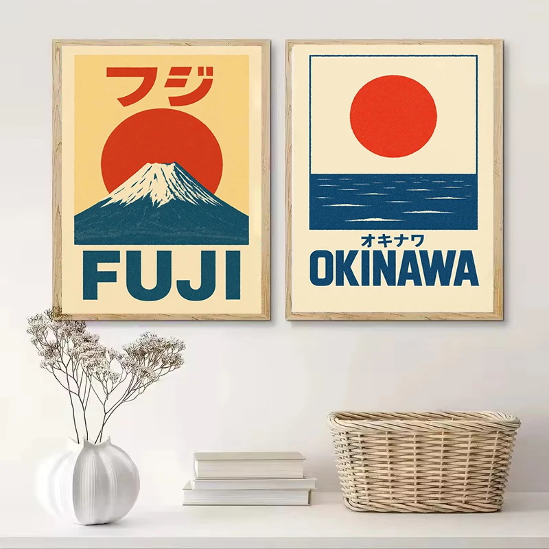 Vintage Japan Traveling Art Os – Japanese Zen Lifestyle recenzja i cena