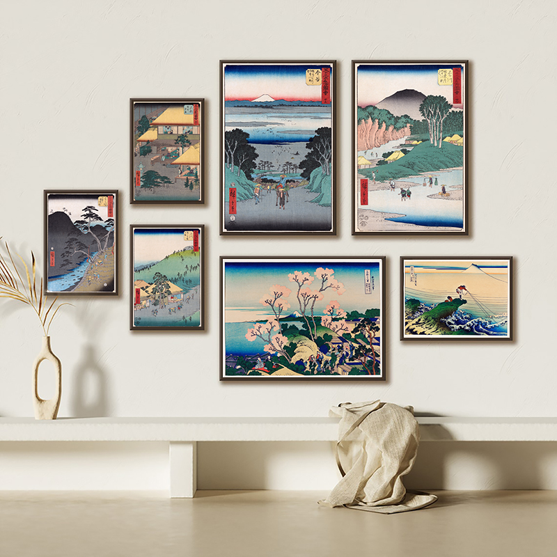 Japanese Prints Wall Art Canva – Japanese Lifestyle And Traditions recenzja i cena