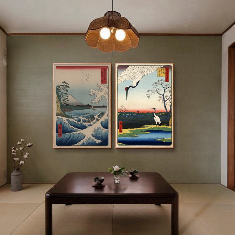 Japanese Prints Wall Art Canva – Japanese Lifestyle And Traditions recenzja i cena