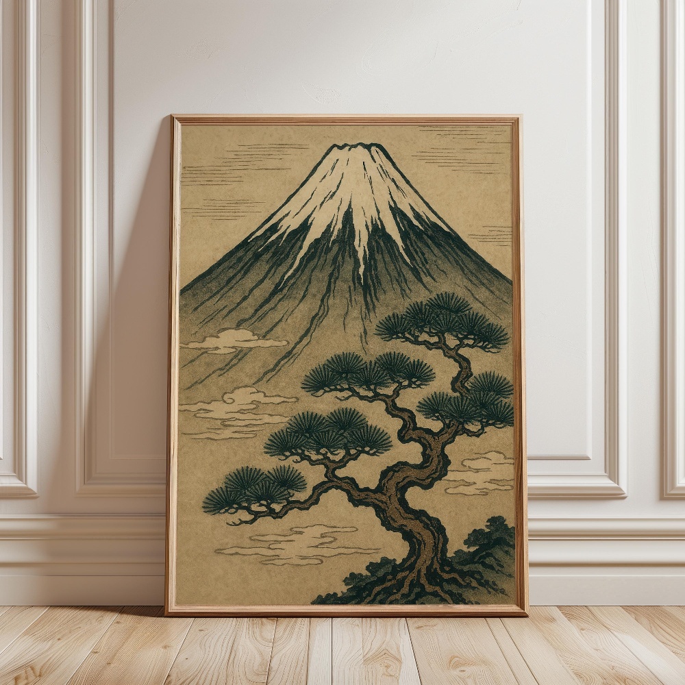 Mount Fuji Japanese Landscape  – Japanese Zen Lifestyle recenzja i cena