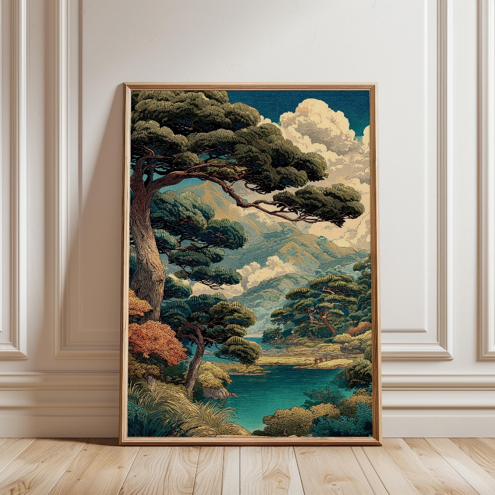 Mount Fuji Japanese Landscape  – Japanese Zen Lifestyle recenzja i cena