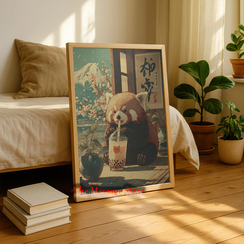 Red Panda Vintage Japanese Sty – Japanese Eating Lifestyle recenzja i cena