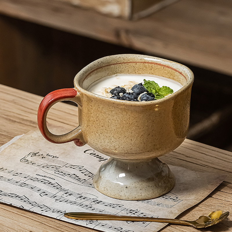 Retro Style Ceramic Cups Coffe – Japanese Daily Lifestyle recenzja i cena