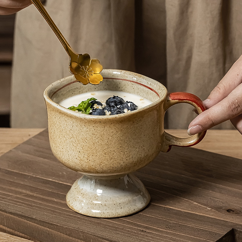 Retro Style Ceramic Cups Coffe – Japanese Daily Lifestyle recenzja i cena