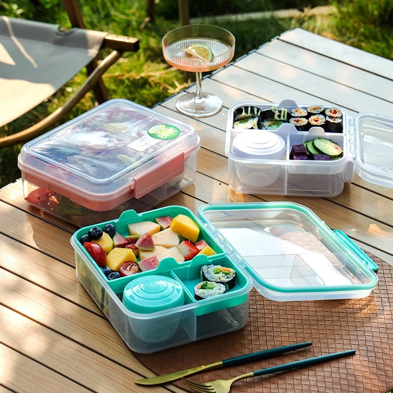 Portable Handle design Double  – Bento Box Two Tier recenzja i cena