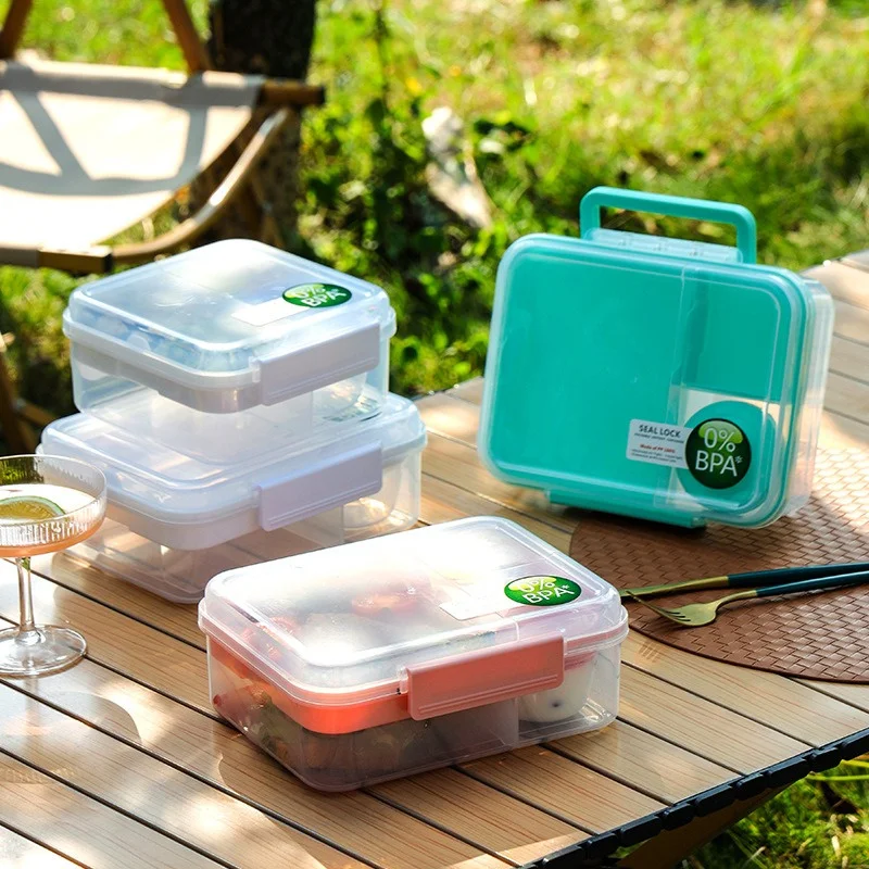 Portable Handle design Double  – Bento Box Two Tier recenzja i cena